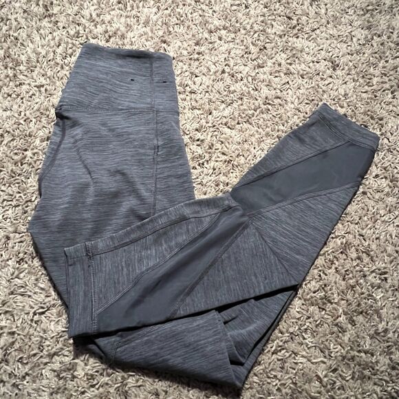 Member's Mark Everyday High-Rise Compression Ankle Legging Gray Small - Picture 4 of 9